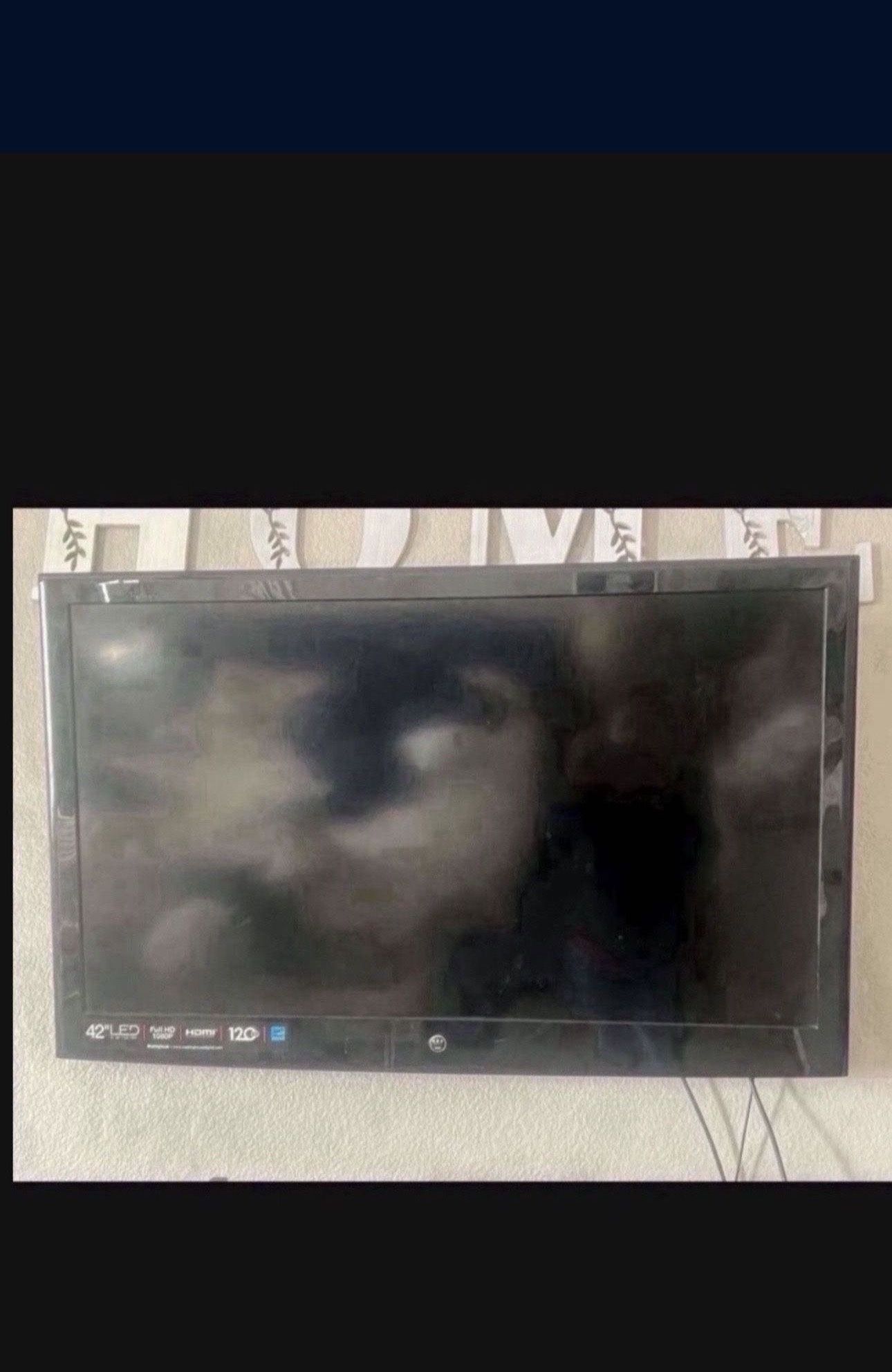 Samsung TV De 42” , No Remote, Works Well. I Don’t Need It.$70