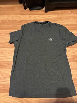 adidas Primegreen AEROREADY Men’s L Gray Short Sleeve Crew Neck T-Shirt