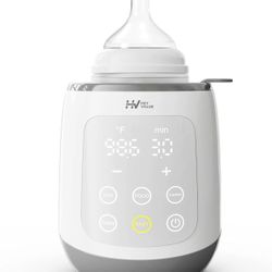 Bottle Warmer, Baby Bottle Warmer 10-in-1 Fast Baby Food Heater&Thaw BPA-Free A296