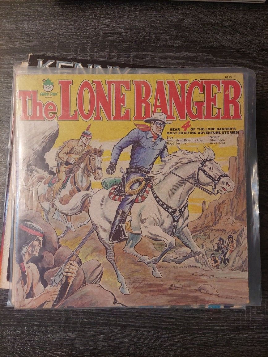 Vinyl Record LP Album The Lone Ranger Western