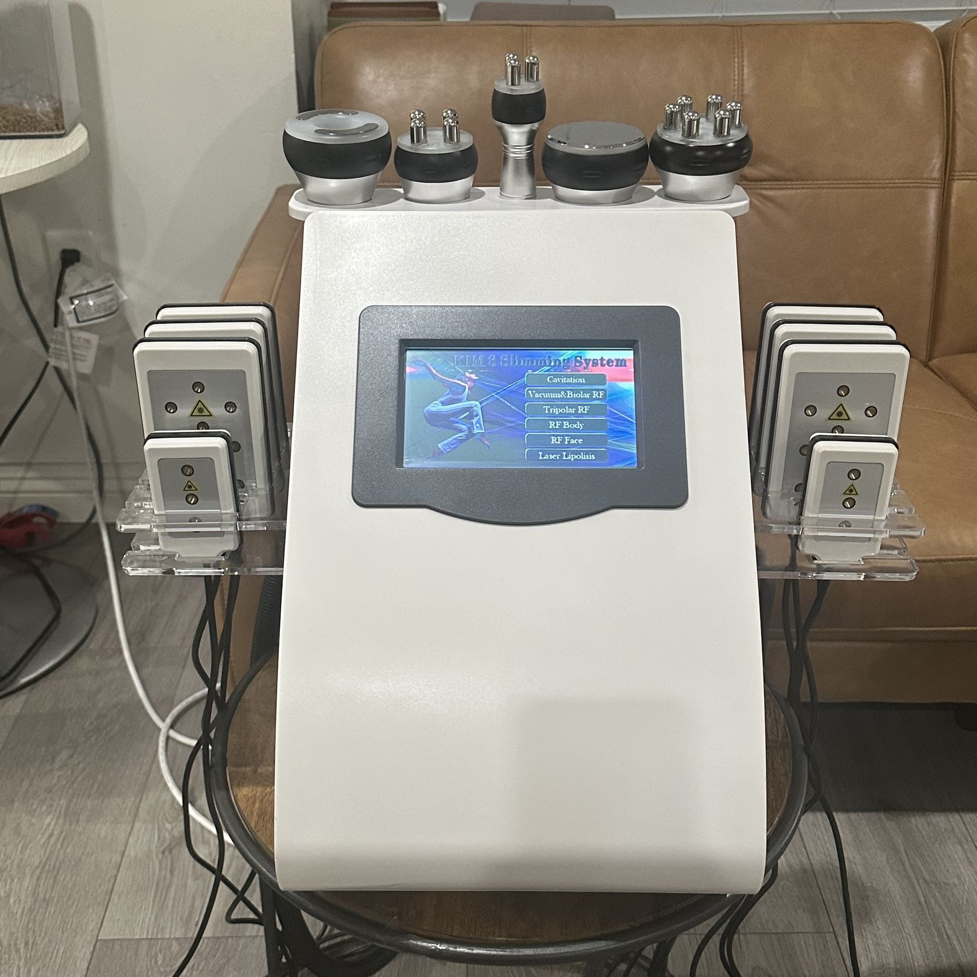 Kim 8 System 40k Ultrasonic Cavitation & RF Body Sculpting Skin Tightening Machine