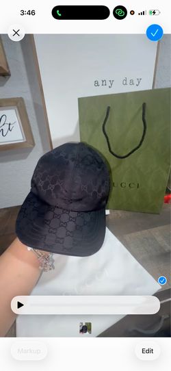 Hat, never worn. Size medium.