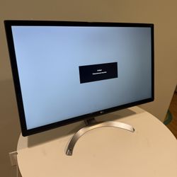 LG 27” 4K Monitor 