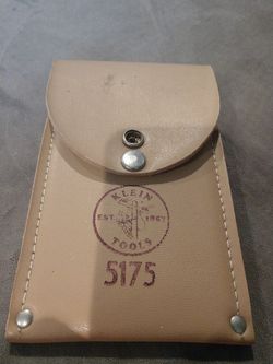 Klein leather tool pouch 5175