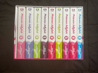 Princess Jellyfish Manga Box Set + Unopened Charm
