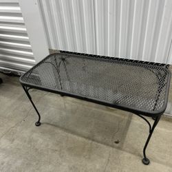 Iron Coffee Table 