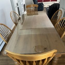 Dining Table W/6 Chairs