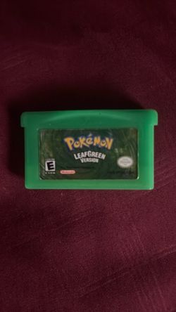 Pokemon leaf green authentic