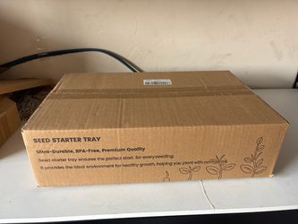 5 NEW Seed Starter Tray Kits – BPA-Free Gardening / Greenhouse