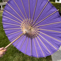 New Bamboo and Paper Umbrellas