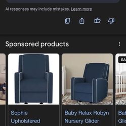 Rocking Recliner Chair NURSERY