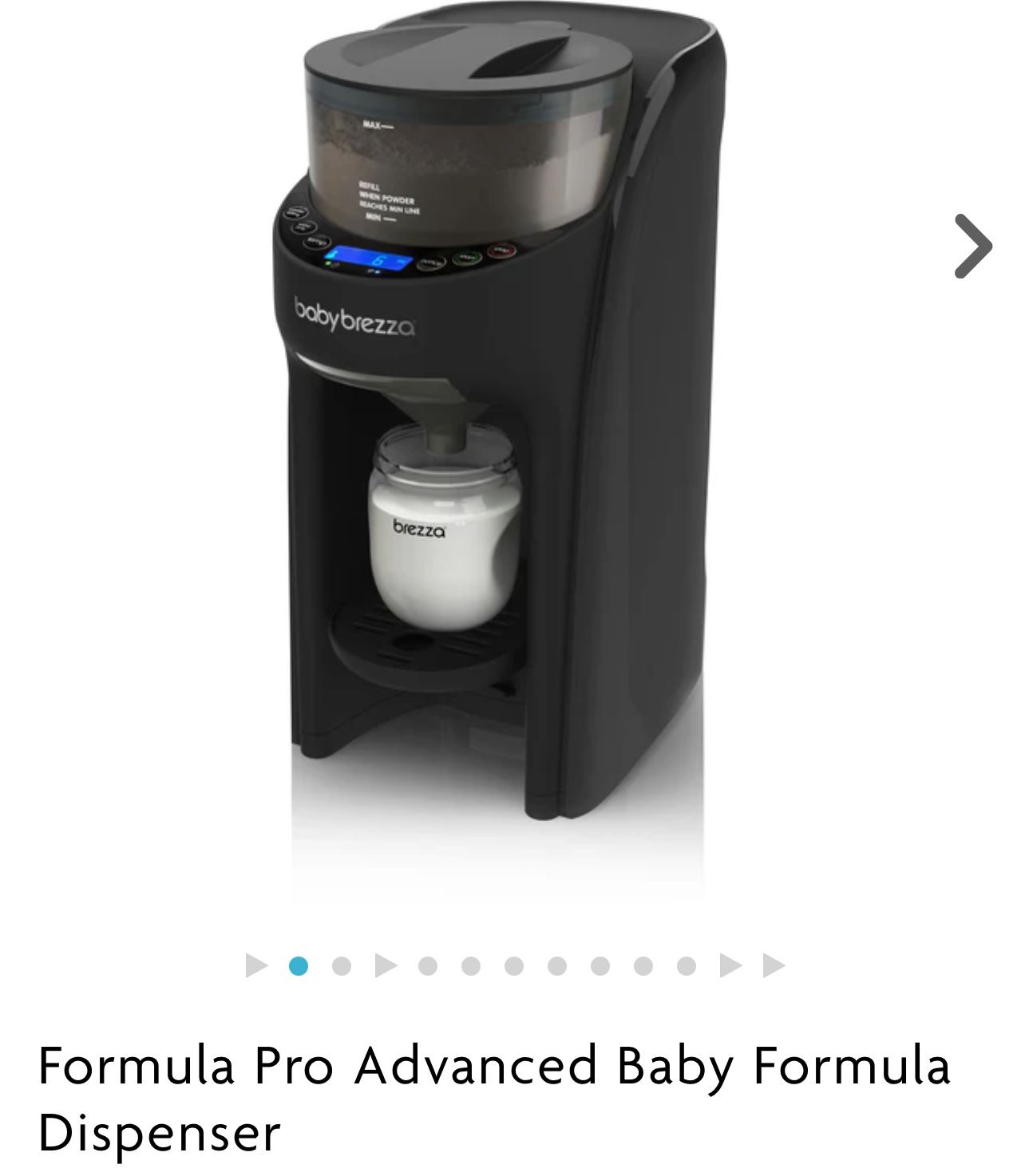 Baby Brezza Formula Pro Advanced Dispenser Bluetooth & App