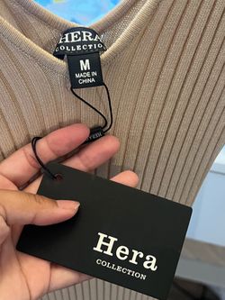 Hera collection beige dress size M