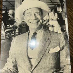 Canvas Photo Joe E. Brown Osgood Fielding III 1959 Film Some Like It Hot. B&W