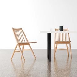 Set Of 2 Wood Chairs