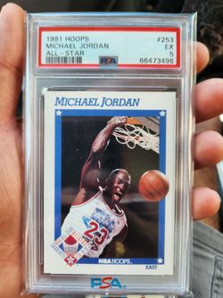 Michael Jordan, psa graded slab