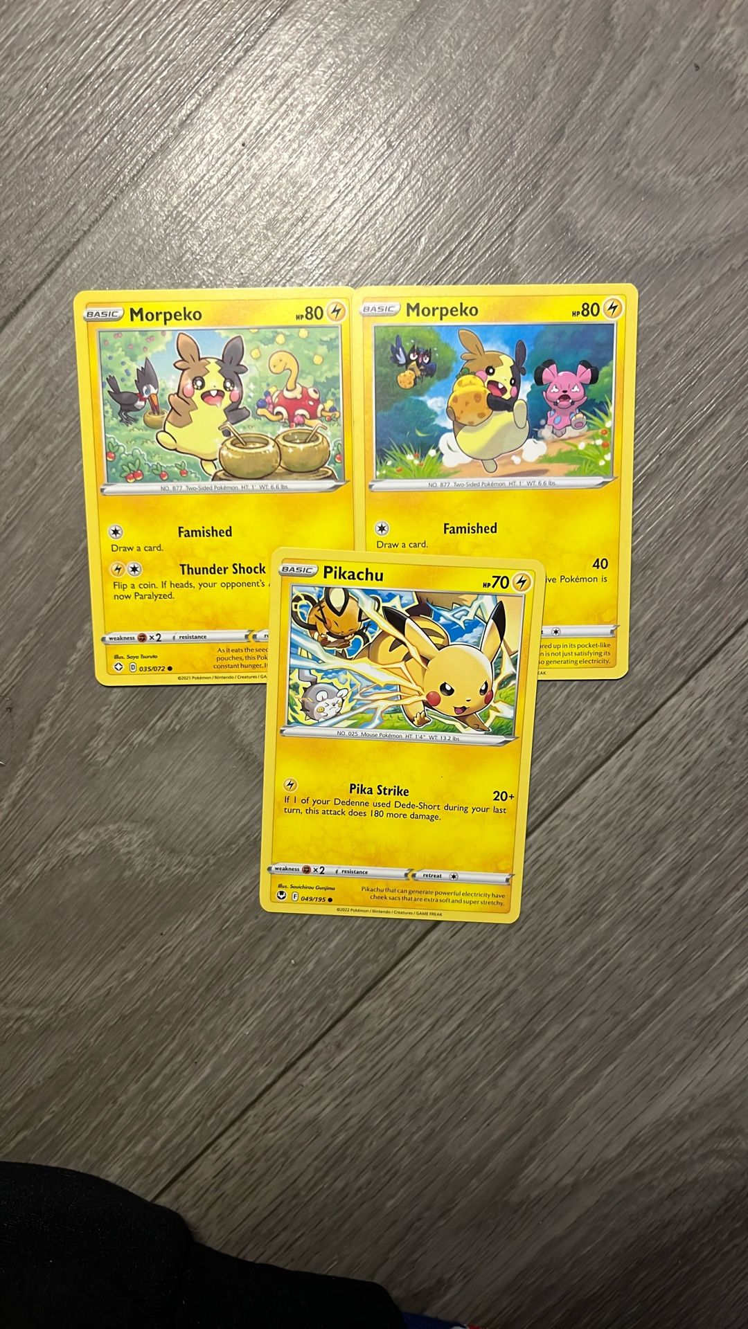 3 Cute Pokemon Cards With Multiple Pokemon In The Art