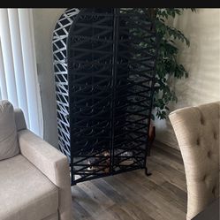 Iron Wine Rack From India