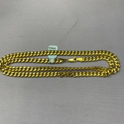 Chain Hollow Cuban Link 18kt 
