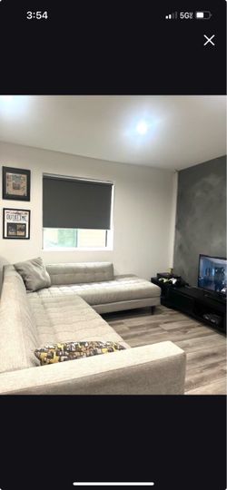 Gray Sectional Couch