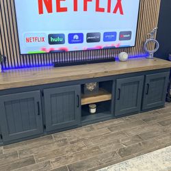 O’Henry’s Custom Solid Wood Entertainment Center