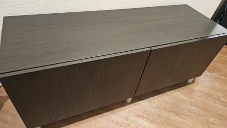 Ikea Black TV Stand