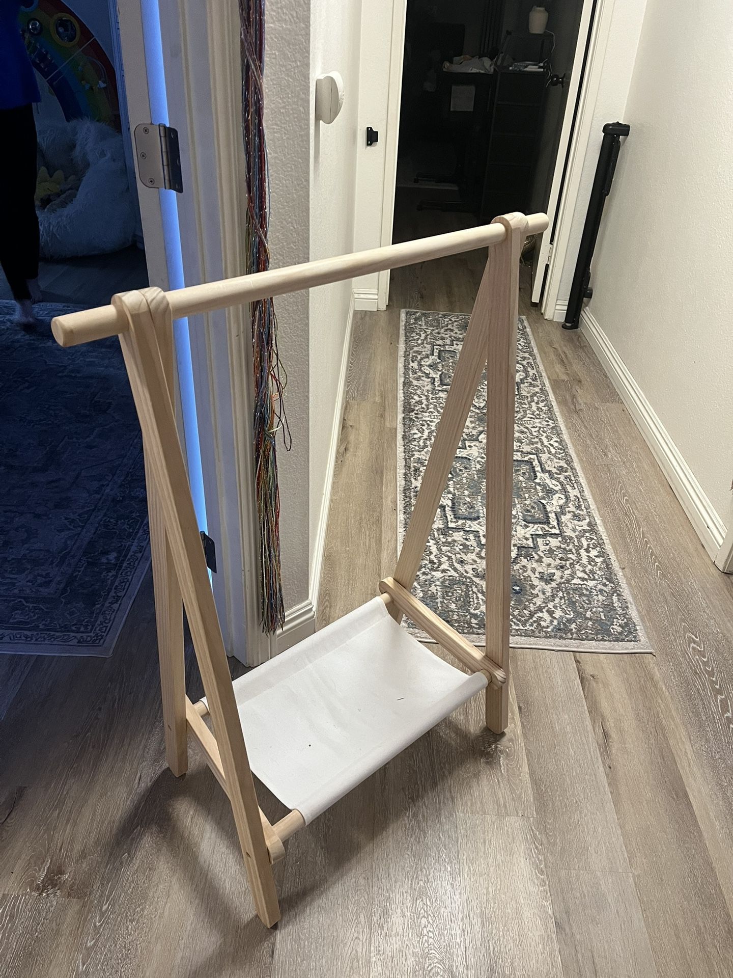 Wood Dress Up Closet