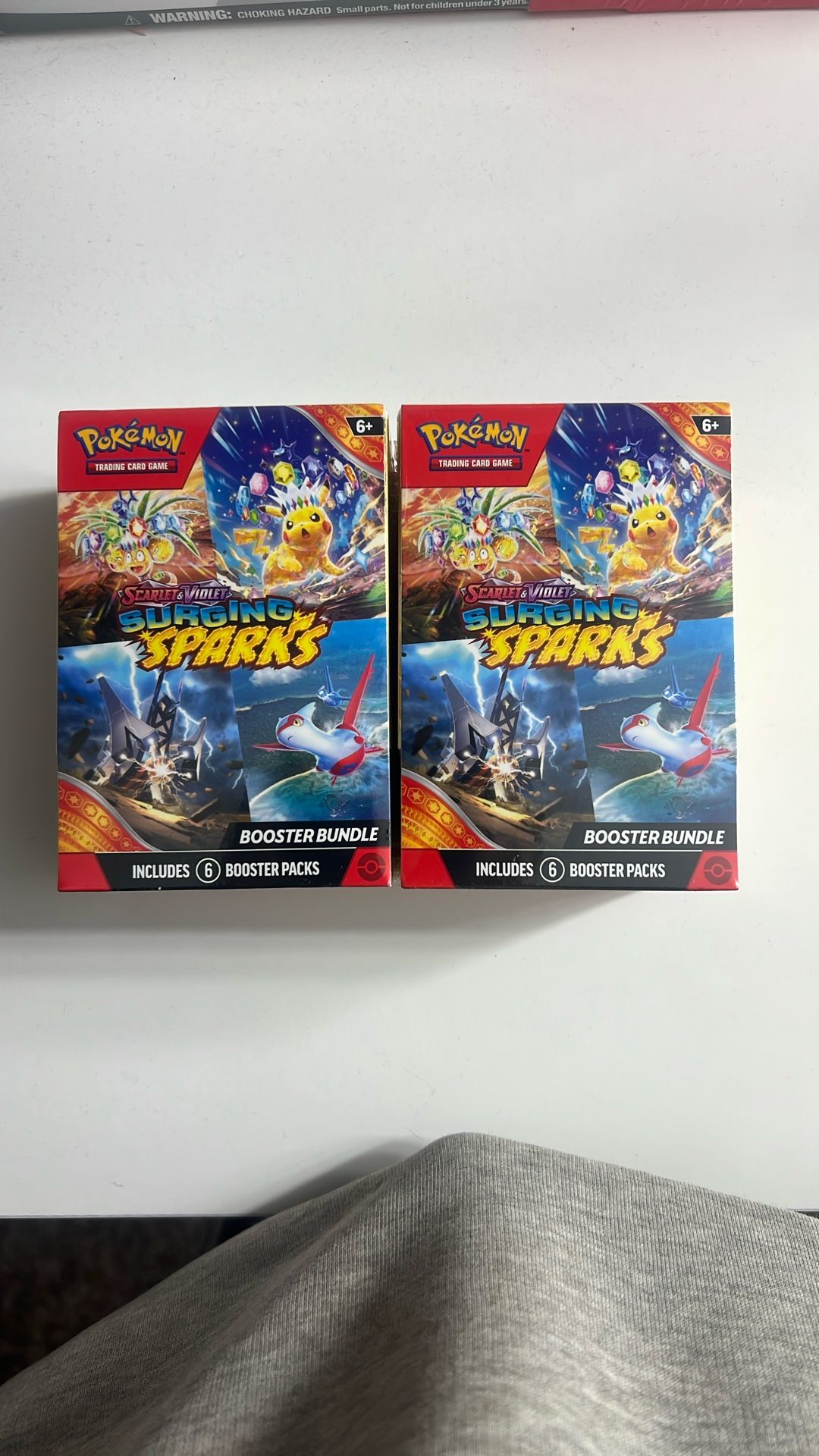 Pokemon Surging Sparks Booster Bundle X2