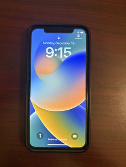 iPhone X with 256GB