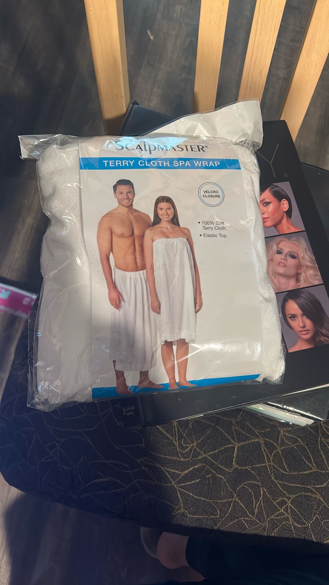 Terry Cloth Spa Wrap