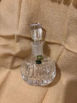 Vintage Waterford Crystal Perfume Bottle 
