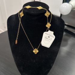 Stainless Steel Necklace And Bracelet Bundle 