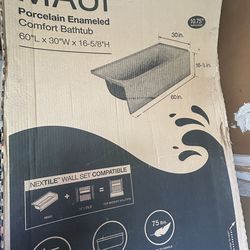 Shower tub    / Tina de baño   White