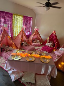 Slumber Party Teepee Tents & Accessories