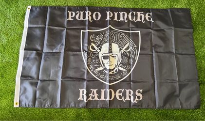 Raiders flag size 5’x3’