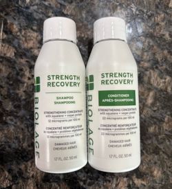 NEW BIOLAGE STRENGTH RECOVERY SHAMPOO AND CONDITIONER SET $5 for both!