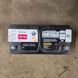 Used BMW OEM car battery 92 Ah Tested Warranty 12v AGM
