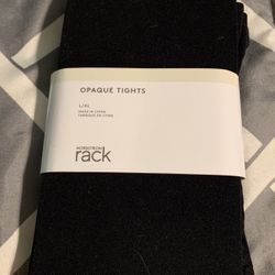 Opaque L/XL  Tights  (2 In Pack)