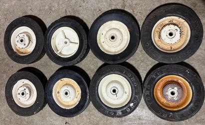 Toro 8” lawnmower wheels