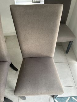 Gray Chairs Fabric 