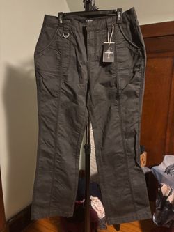 Flamingals Dark Gray Cargo Pants with Tags