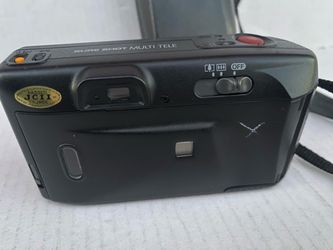 Canon Sure Shot Multi Tele 35mm Film Camera 35/60mm Dual Lens Point and Shoot