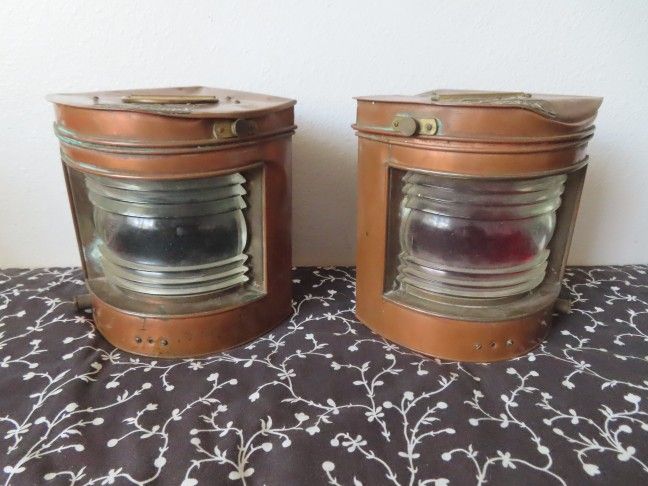 Tung Woo Starboard & port Navigation Lamps