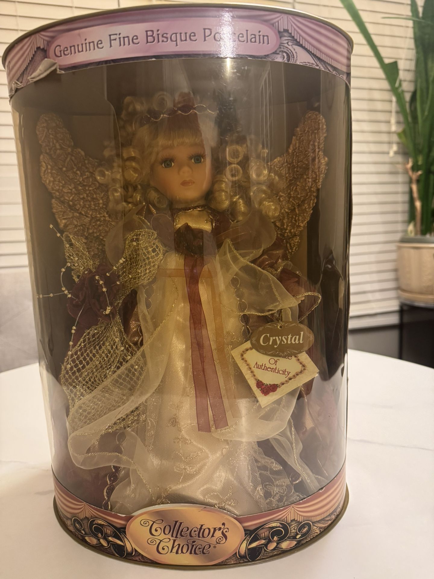 Vintage porcelain Doll