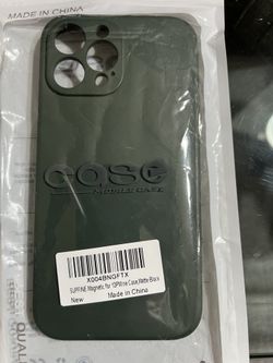 Iphone 13 pro max case magnetic ( Green)