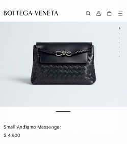 Authentic Bottega Veneta Andiamo messenger bag
