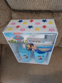 Paw Patrol 3-Piece Bathroom Accessory Set