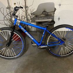 Big ripper collab with disc brakes 1of1 blue and Crome 