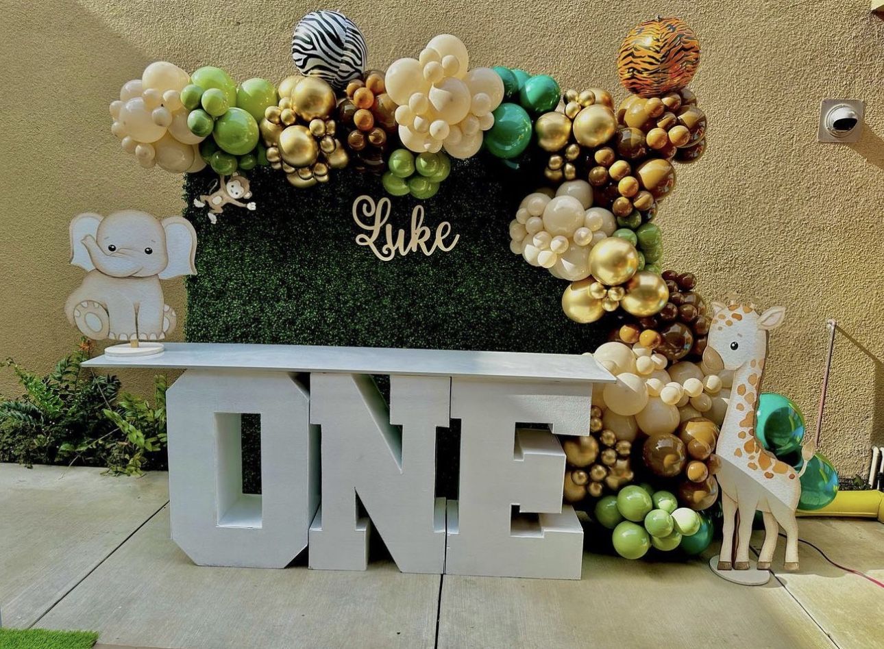 One Table Back drop