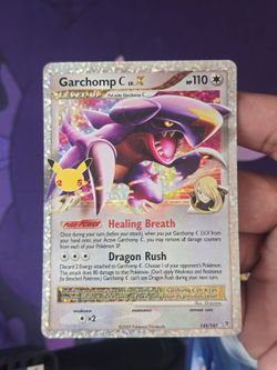 Garchomp lv X celebrations